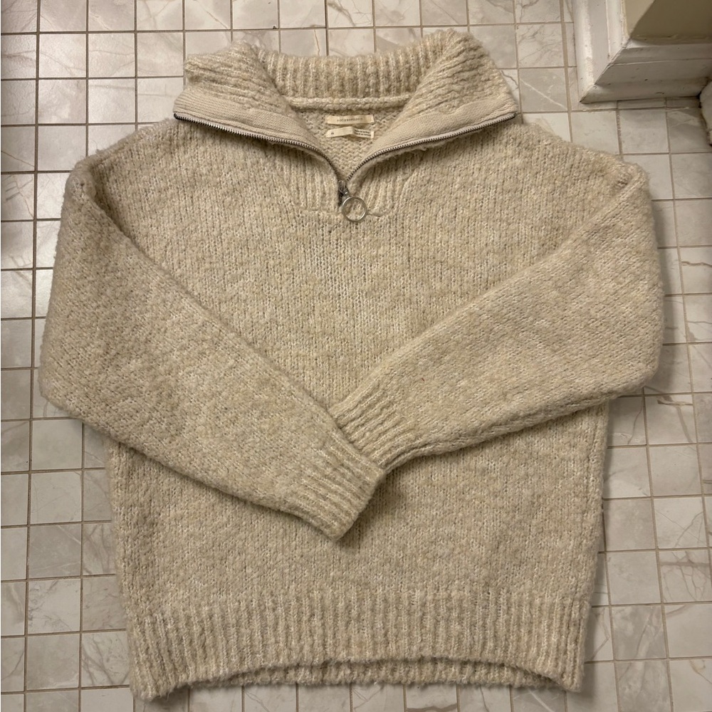 Anthro Half-Zip